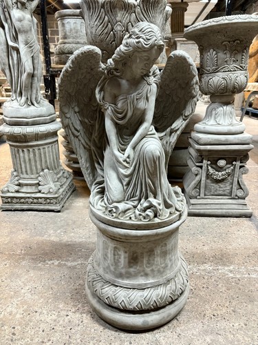 Stunning angel statue with - angel,