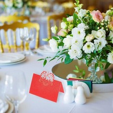 Heart Table Name Place Cards
