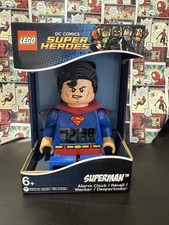 Lego Superman Alarm Clock DC 9005701 Alarm Clock Figure DC Super Heros (23cm)