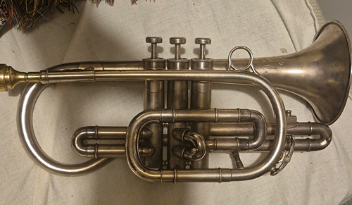 Besson cornet silver - besson, bb
