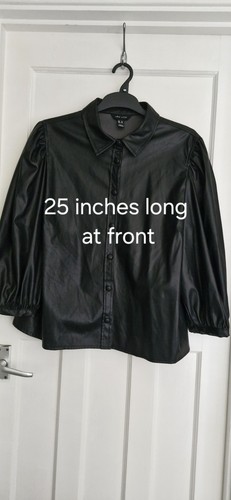 New look faux leather shirt - look,