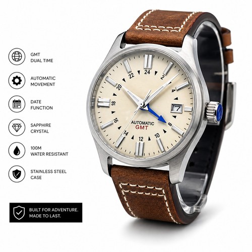 Automatic gmt dual time - automatic,