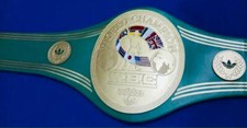 NEW WBC WORLD CHAMPION REPLICA BELT 4 MM BRASS PLATES ADULT SIZE LEATHER  BELT