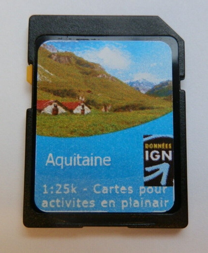 Satmap map aquitaine sw - , (aquitaine