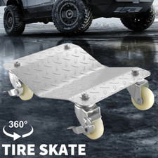 2 PCS Car Dolly Wheel Tire Dolly Heavy Duty Skate Auto Repair Dolly 6000LB NEW