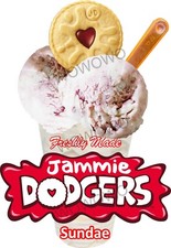 Jammie Dodgers ice cream scoop