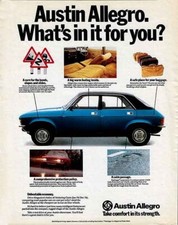 AUSTIN ALLEGRO vintage 70s