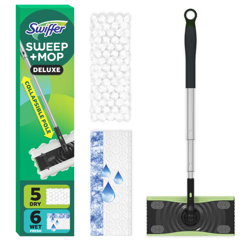 Swiffer sweep and mop deluxe - and,