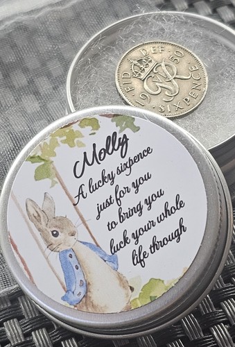 Peter rabbit lucky - lucky, sixpence