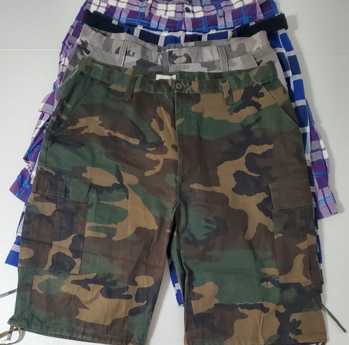 Lot cargo shorts camo - of,