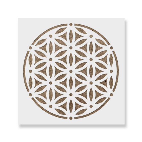 Sacred flower life stencil - of,