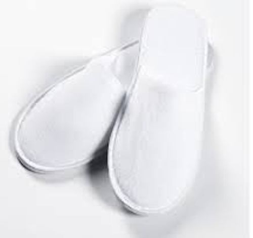 Pairs white closed toe terry - pairs,