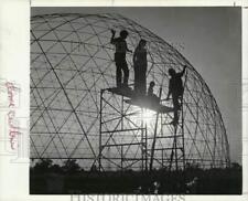 1977 Press Photo Geodesic dome home built in Webster, Texas. - hpx13228