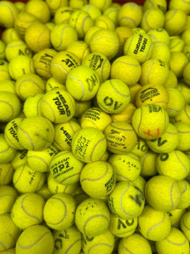 30 used tennis - 30,