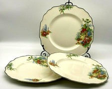 Vintage MYOTT PLATES Set of 3