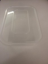 250 x Heavy Duty  Microwave Containers & Lids C500 CATERING (0208)