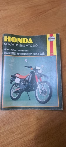 Honda mbx mtx 125 - honda,