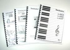 Technics SX-PC12 Digital Piano Owners Instruction Manual