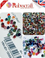 100pcs or 50pcs 5328 Mix Swarovski 4mm Colour Bicones 100% Authentic