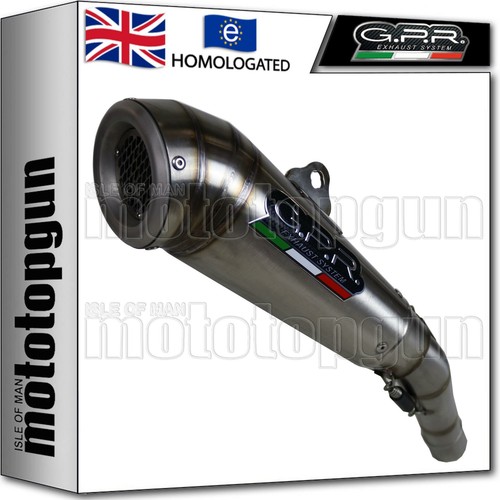 Gpr exhaust homologated - exhaust, +