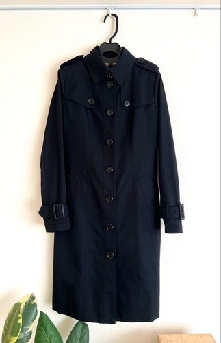 Burberry london navy trench - london,