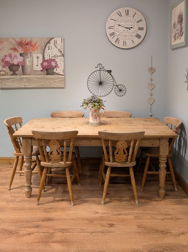 Solid pine 6ft farmhouse - pine,
