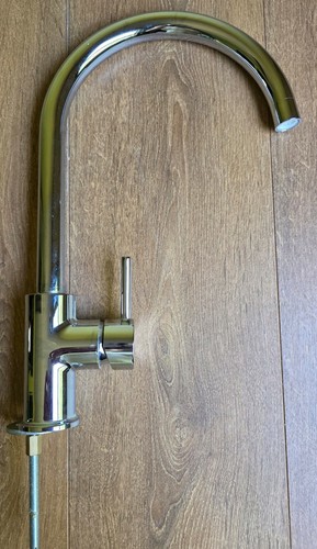 Chrome monobloc kitchen - monobloc, sink