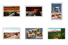 Lot of 6 Vintage Pikes Peak