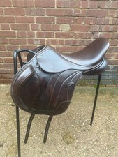 GFS brown premier jump saddle 17.5 