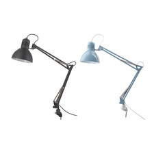IKEA TERTIAL Work Lamp Light Blue Adjustable Desk Table Reading Light