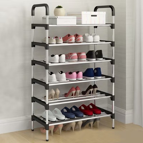 Tier metal shoe rack - 6,