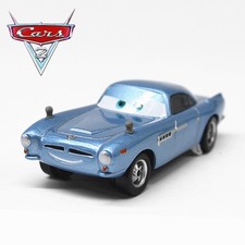 Disney Pixar Car 2 Finn McMissile Diecast Scale Metal Cars Piston Cup Pace Cars~
