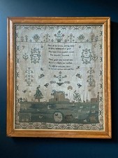Large Antique Needlework