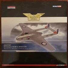 Corgi Aviation AA37301 DH Vampire FB MK.5 Caledonian Wing Leader Turnhouse 1950s