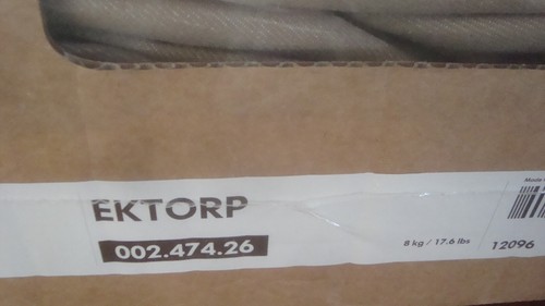 Ektorp slipcover loveseat - slipcover, sofa