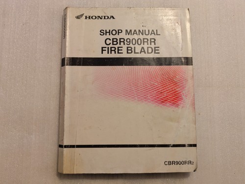 Honda shop manual for cbr - manual, 900
