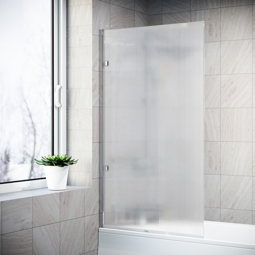 800mm fluted bath - 800mm, screen,