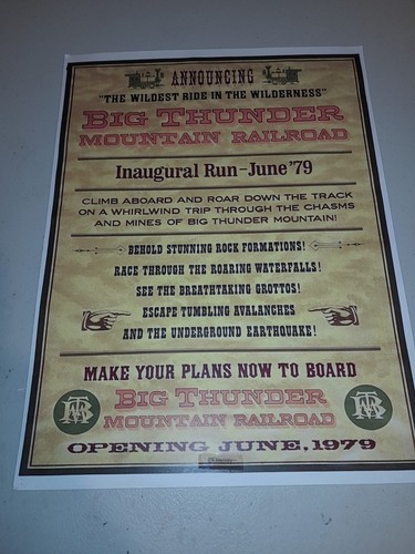 Disneyland big thunder - disneyland,