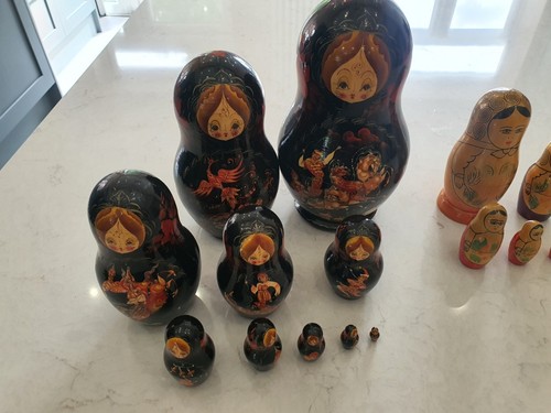 Two sets russian nesting - two,