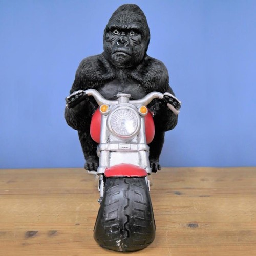 Gorilla solar light - gorilla, motorbike