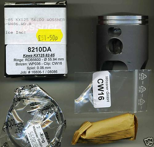 Wossner piston kit kawasaki - kawasaki, kx