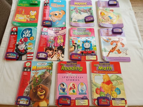 Leappad learning books - x, +