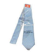 T.M.Lewin Tie Men's Blue White
