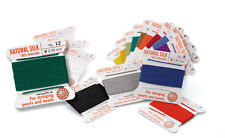 NATURAL SILK BEADING THREAD