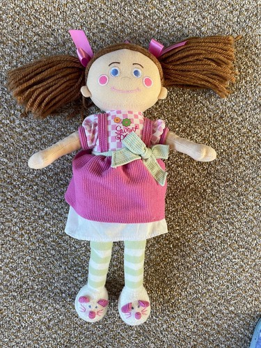 Hamleys rosie rag doll brown - hamleys,