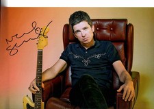Noel Gallagher - Oasis Signed Autographed 12 x 8 inch Photo with COA