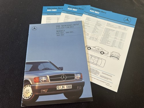 1989 mercedes sec english - 1989,