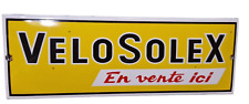 VELOSOLEX (GARAGE). PORCELAIN EMAILLE / ENAMEL SHIELD, SIGN, PLATE RETRO!!!