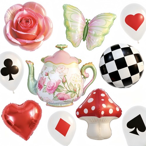 26pcs alice wonderland tea - 26pcs, in