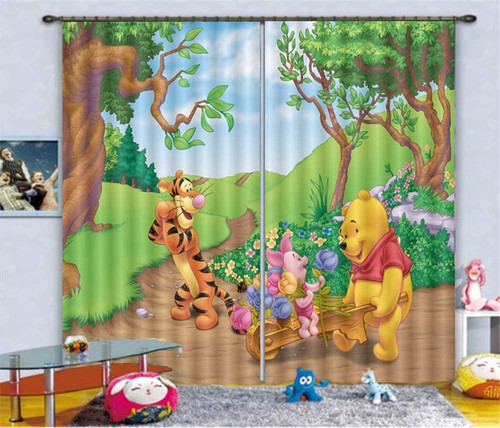 Winnie the pooh curtain - winnie,